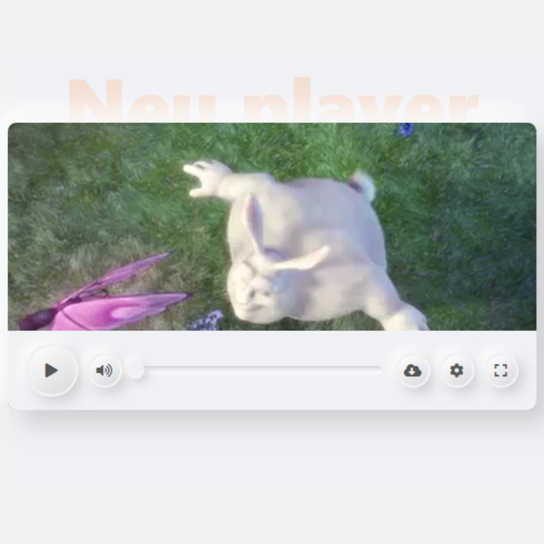 Create Neumorphism Video Player using HTML, CSS, and JavaScript.webp
